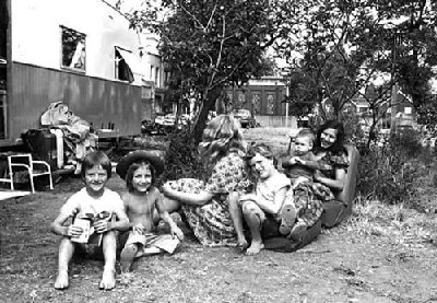 The kids. Remember that there was not only squatters' kids playing there but also locals and &quot;shelter families&quot;?