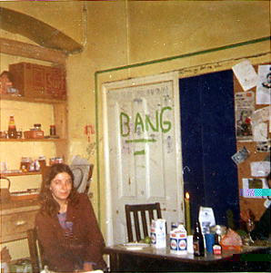 The kitchen, and i've just forgotten her name, nice lady